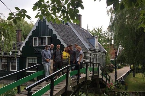 Visita al molino de Zaanse Schans con guía italiano