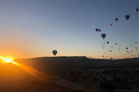 Sunrise Trekking Tour avec observation du vol en ballon