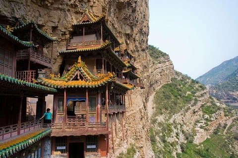 Tour privado de 2 días en las grutas de Yungang y el templo colgante