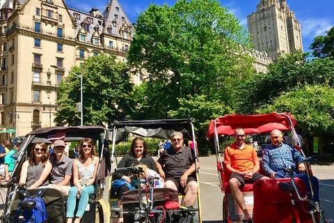 Central Park Private Pedicab Tour per 1 ora