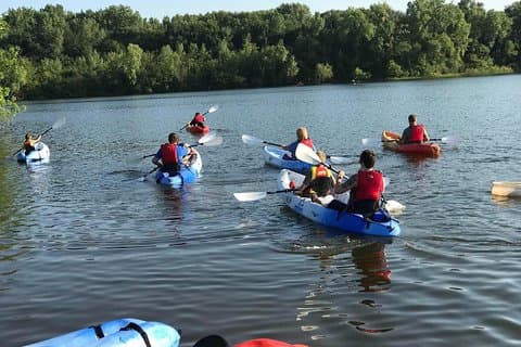 Kayak Rentals at Quarry Springs Outfitters