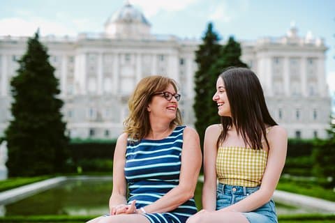Fotógrafo de férias em Madrid