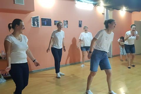 Georgian Dance Class in Tbilisi, Georgia
