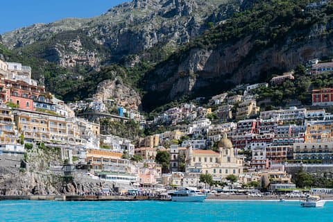 Amalfi och Positano delade Daglig båttur från Sorrento