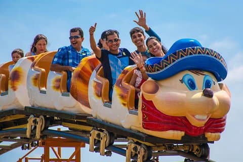 Bangkok Dream World & Snow Town Theme Park Admission Ticket (SHA Plus)