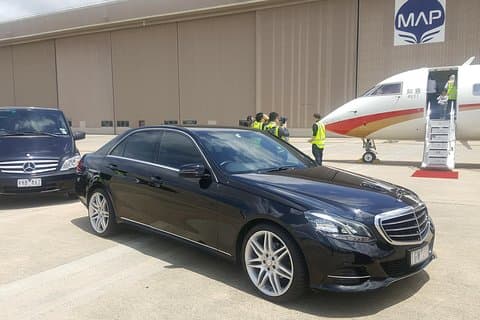 Melbourne Airport Aankomst of vertrek Luxe autotransfers