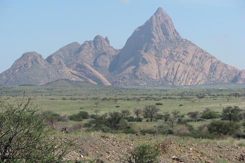 Spitzkoppe - Dagstur till Spitzkoppe-fjället från Swakopmund