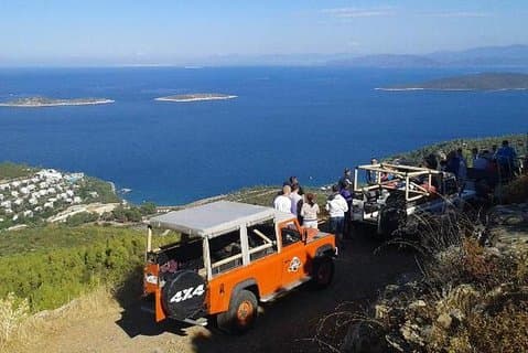 Bodrum Jeep Safari & bytur med lunch - heldagstur
