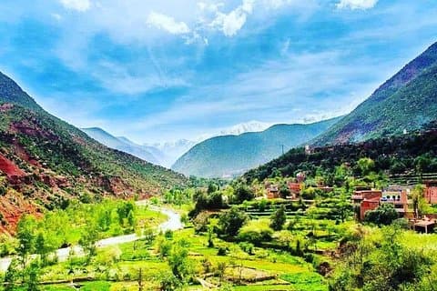 Private Atlas mountains and berber village full day trip