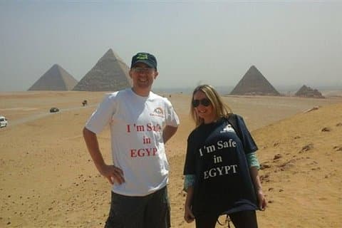 Excursion privée d'une journée aux pyramides de Gizeh, à Memphis et à la pyramide de Sakkara