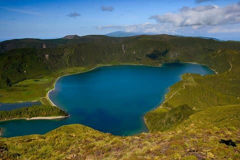 Vulcão Lagoa do Fogo e Termas da Caldeira Velha