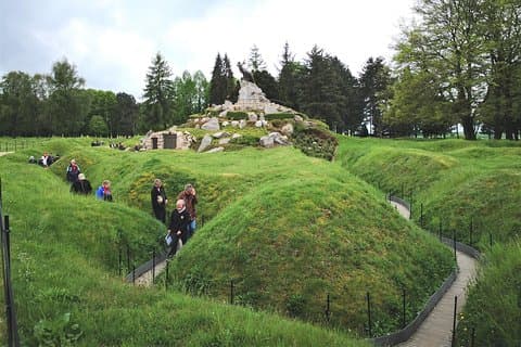 WW1 Somme Battlefield - Thiepval, Beaumont Hamel - Excursion d'une journée au départ de Paris (3/7 personnes)