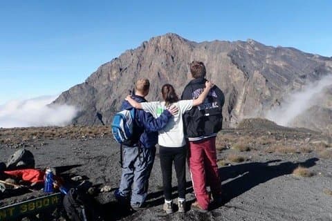 Monte Meru uma boa caminhada