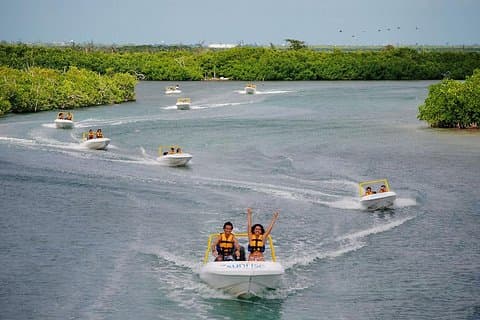 SSS Experience. Speedbåt, snorkling og sightseeing i Cancun, må gjøre aktivitet