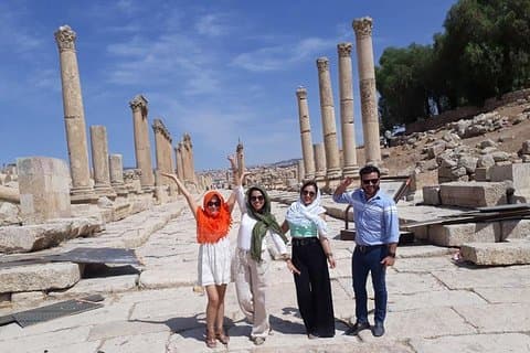 Visite privée de Jerash et Ajloun