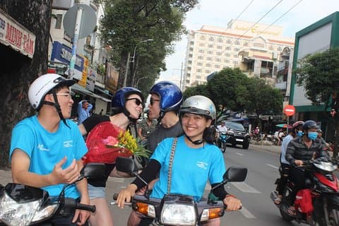 Private Sagion City tur med motorcykel