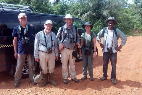Excursiones de observación de aves, visitas culturales e históricas de Ghana.