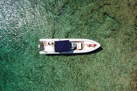Crociera privata completa a Thodorou con la barca Rovinsonas via Balos e Gamvousa