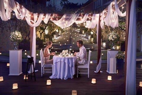 Private 6-Course Romantic Candlelight Dinner Overlooking Ubud Valley