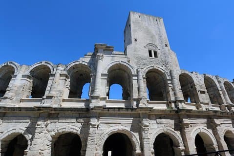 St Rémy de Provence och Arles Julius Caesar till Vincent Van Gogh