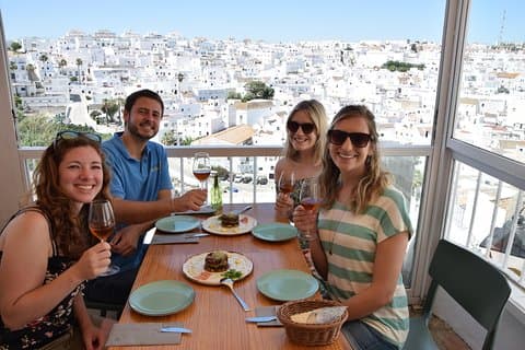 Sherry en Tapas wijnroute in Vejer de la Frontera