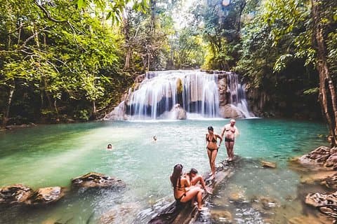 Privétour: Death Railway, Hellfire Pass en Erawan-waterval