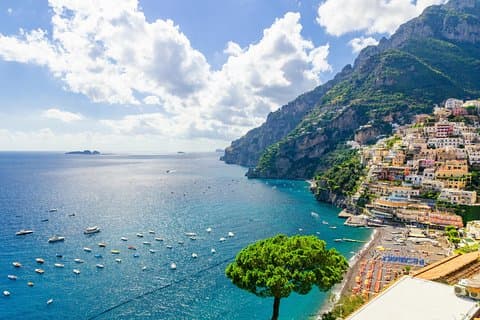 Positano, Amalfi & Ravello Gemeinsame Tour ab Sorrent