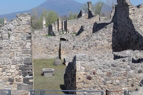 Transfer From Naples area to Sorrento with 2hr stop in Pompeii