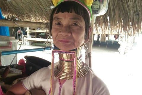 Chiang Mai-Chiang Rai: Hvid-Sort-Blå Tempel-Gylden Trekant-Keren-Bådtur