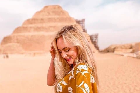 Dagstur til Giza-pyramiderne Memphis City Dahshur og Saqqara-pyramiderne