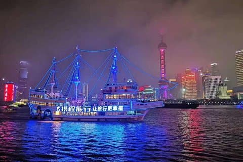 shanghai river luxe cruise tour met diner (buffet)