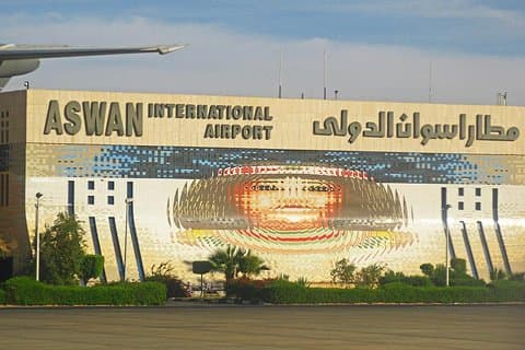 Transfert privé aux départs de l'aéroport d'Assouan