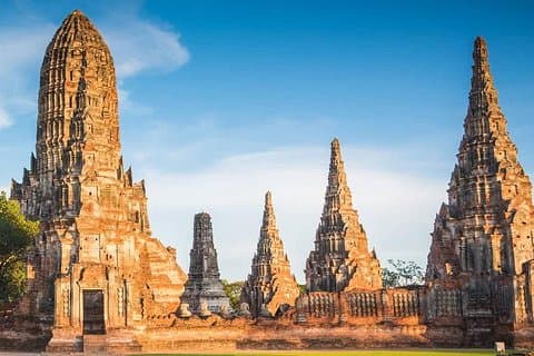 Fra Bangkok : Ayutthaya UNESCO World Heritage Small Group på vei