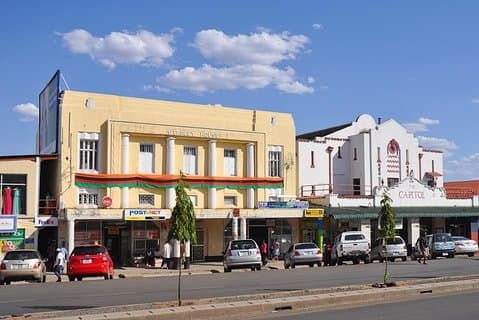 Livingstone Stadtrundfahrt