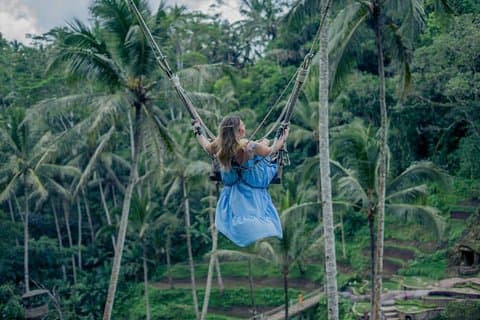 Ubud Swing med Privat Fotograf