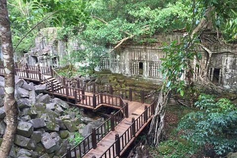 3 日間のアンコール寺院とケル島ツアー