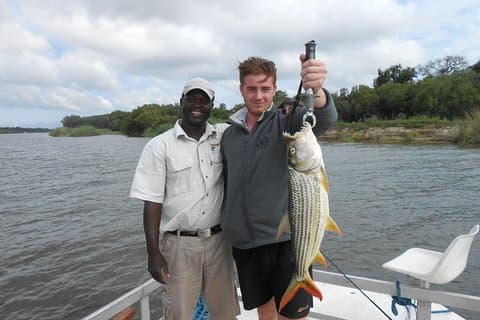 Safari de pêche au Zambèze