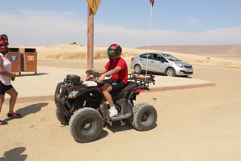 ATV in the Paracas National Reserve