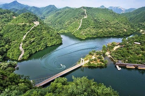 Beijing Layover Tour: Huanghuacheng Great Wall Solopgang / Solnedgang