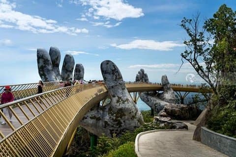 Privat bil overførsel fra Hoi An til Golden Bridge-Ban Hill (Round trip)
