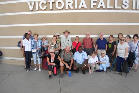 Luchthaventransfer vanaf Victoria Falls International Airport