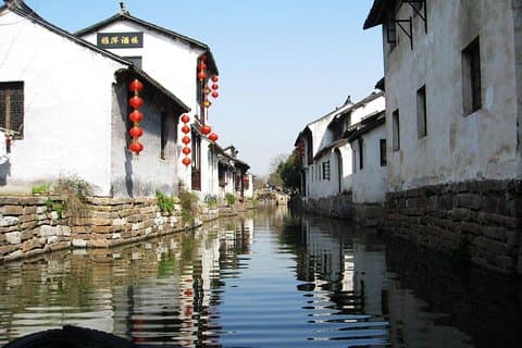 Prive Zhouzhuang Water Town Tour vanuit Shanghai met Chinese lunch