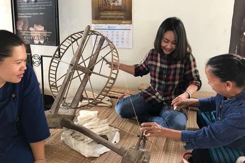 Chiang Mai - Grupo Pequeno: Experiência de Tecelagem em uma Aldeia Local