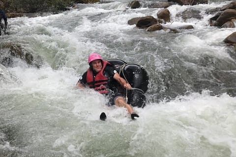 Trekking to Waterfall Adventure Tubing 45 mins. (Only Khao lak)