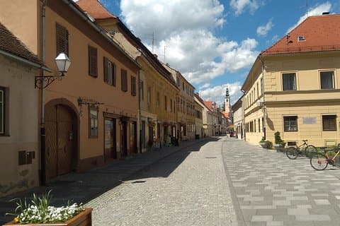 Passeio a pé em Varaždin