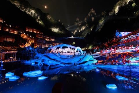 Fox Fairy Show-ticket met privétransfer in ZJJ City