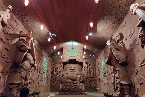 Leshan Giant Buddha and Oriental Buddha park one day tour