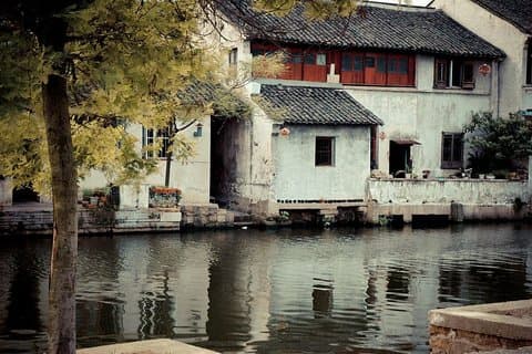 Private Tongli Water Town Tour Van Shanghai met Chinese lunch