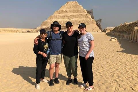 Tour de un día desde El Cairo: pirámides de Dahshur, Sakkara y Memphis con guía turístico privado