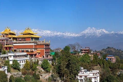 Halv dag Namobuddha klostervandringstur